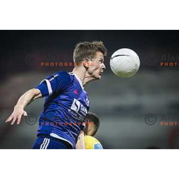 Aleks Pihler in action during Prva liga Telekom Slovenije football match between Maribor and Domzale in Ljudski vrt, Maribor, Slovenia on November 7, 2020