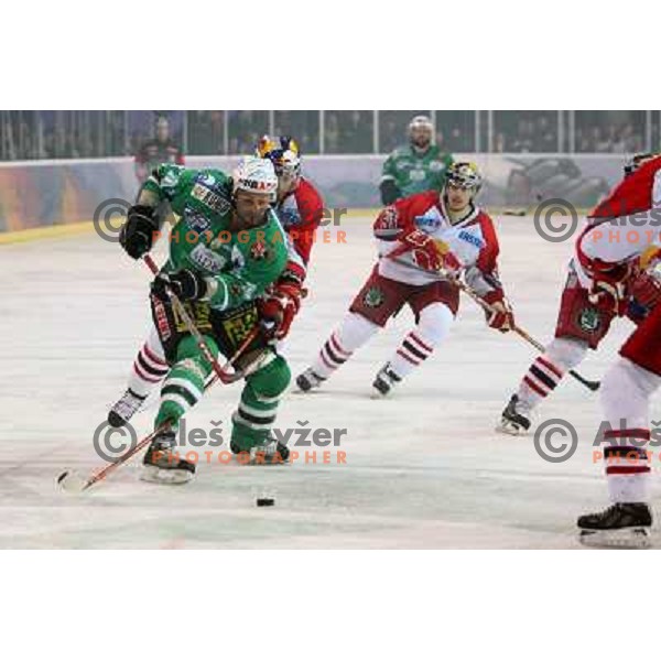 Yarema at fifth game of the Final of EBEL league between Red Bulls Salzburg and ZM Olimpija, played in Salzburg 23.3.2008. Red Bulls won 5:0 . Photo by Ales Fevzer 