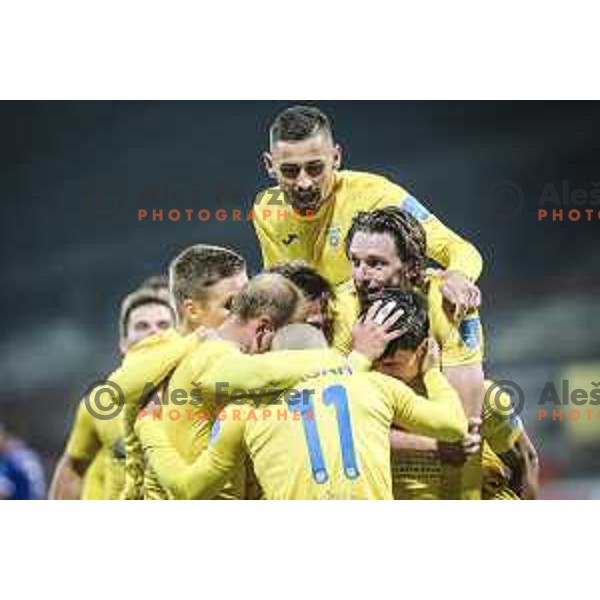 in action during Prva liga Telekom Slovenije football match between Maribor and Domzale in Ljudski vrt, Maribor, Slovenia on November 7, 2020