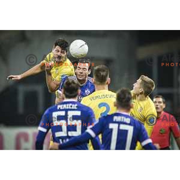 in action during Prva liga Telekom Slovenije football match between Maribor and Domzale in Ljudski vrt, Maribor, Slovenia on November 7, 2020