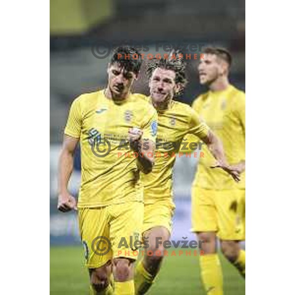 in action during Prva liga Telekom Slovenije football match between Maribor and Domzale in Ljudski vrt, Maribor, Slovenia on November 7, 2020