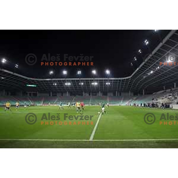 in action during Prva Liga Telekom Slovenije 2002-2021 football match between Olimpija and Koper in SRC Stozice, Ljubljana, Slovenia on November 7, 2020