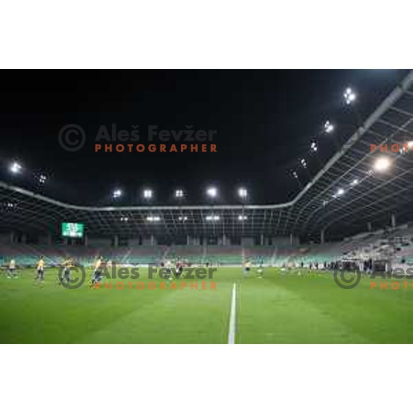 in action during Prva Liga Telekom Slovenije 2002-2021 football match between Olimpija and Koper in SRC Stozice, Ljubljana, Slovenia on November 7, 2020