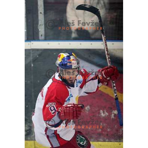 Thomas Koch at fifth game of the Final of EBEL league between Red Bulls Salzburg and ZM Olimpija, played in Salzburg 23.3.2008. Red Bulls won 5:0 . Photo by Ales Fevzer 