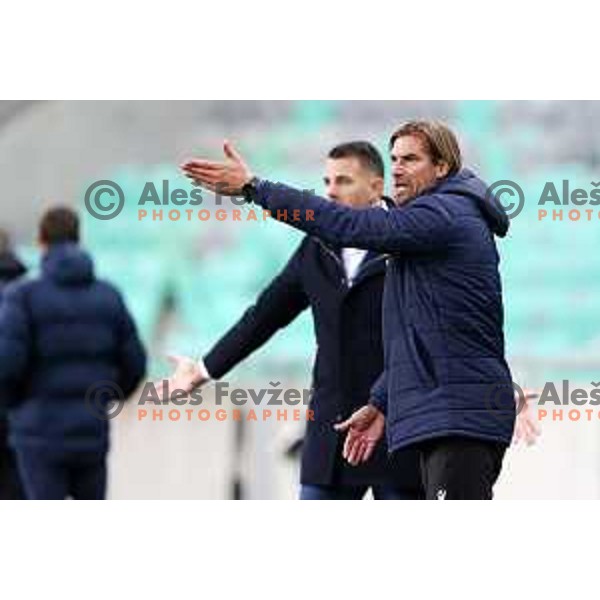 in action during Prva Liga Telekom Slovenije 2002-2021 football match between Olimpija and Koper in SRC Stozice, Ljubljana, Slovenia on November 7, 2020