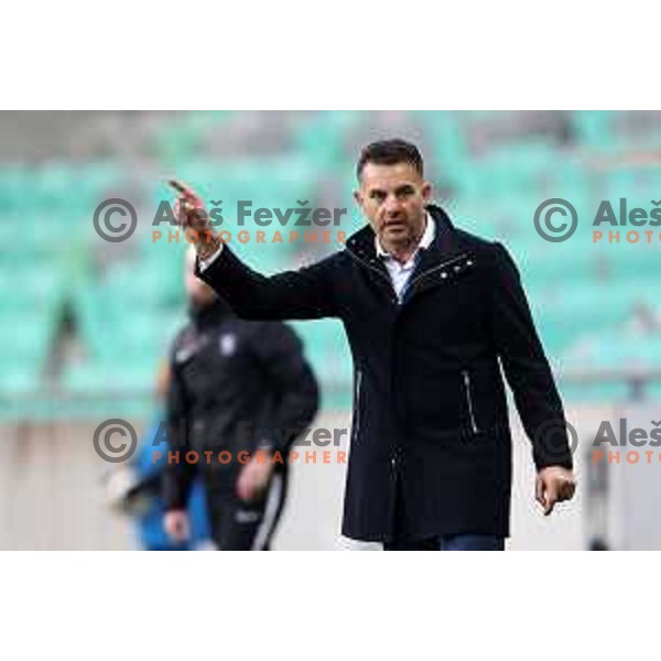in action during Prva Liga Telekom Slovenije 2002-2021 football match between Olimpija and Koper in SRC Stozice, Ljubljana, Slovenia on November 7, 2020