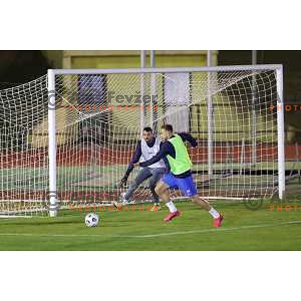 MAtjaz Rozman of Slovenia football team during practice session at ZAK stadium in Ljubljana, Slovenia on November 9, 2020