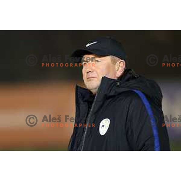 Matjaz Kek, head coach of Slovenia football team during practice session at ZAK stadium in Ljubljana, Slovenia on November 9, 2020