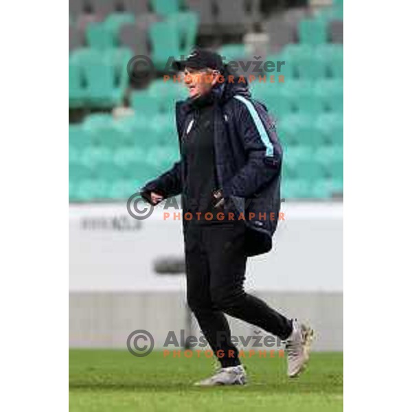Matjaz Kek, head coach of Slovenia during UEFA Nations League 2021 football match between Slovenia and Kosovo in SRC Stozice, Ljubljana on November 15, 2020