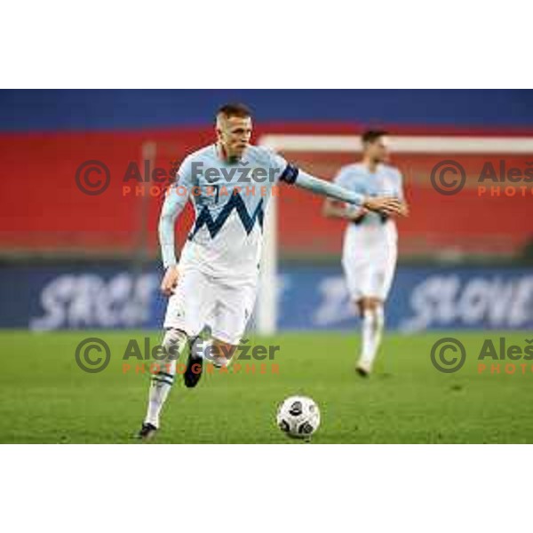 Josip Ilicic of Slovenia in action during UEFA Nations League 2021 football match between Slovenia and Kosovo in SRC Stozice, Ljubljana on November 15, 2020
