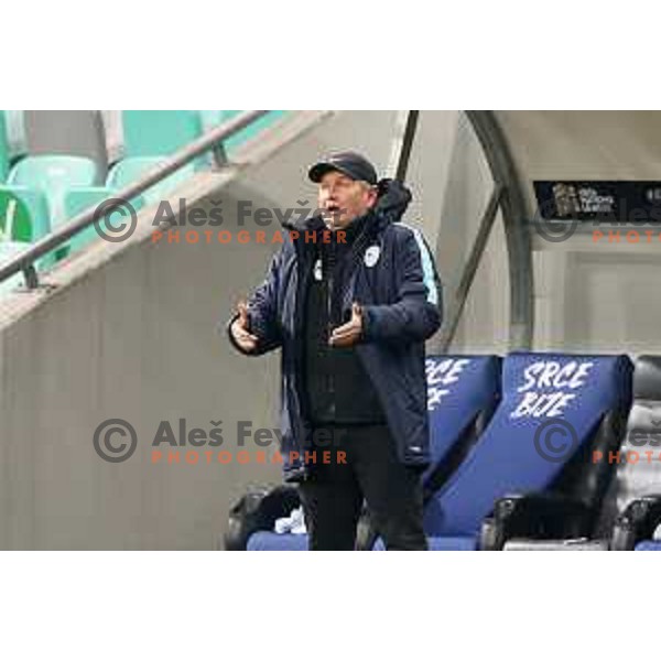Matjaz Kek, head coach of Slovenia during UEFA Nations League 2021 football match between Slovenia and Kosovo in SRC Stozice, Ljubljana on November 15, 2020