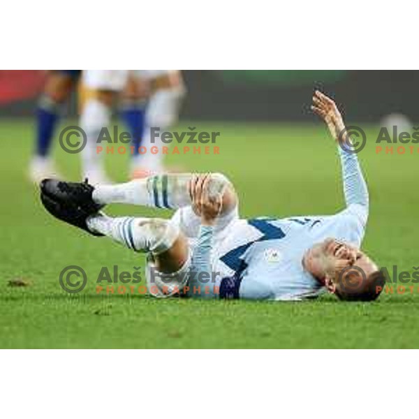 Josip Ilicic of Slovenia in action during UEFA Nations League 2021 football match between Slovenia and Kosovo in SRC Stozice, Ljubljana on November 15, 2020