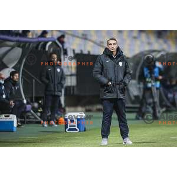 Milenko Acimovic in action during U21 friendly football match between Slovenia and Russia in Ljudski vrt, Maribor, Slovenia on November 17, 2020