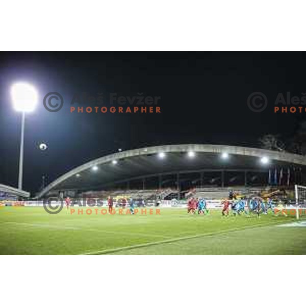 in action during U21 friendly football match between Slovenia and Russia in Ljudski vrt, Maribor, Slovenia on November 17, 2020