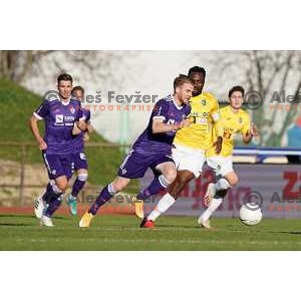Rudi Pozeg Vancas of Maribor in action during Prva Liga Telekom Slovenije 2020-2021 football match between Bravo and Maribor in Ljubljana, Slovenia on November 21, 2020