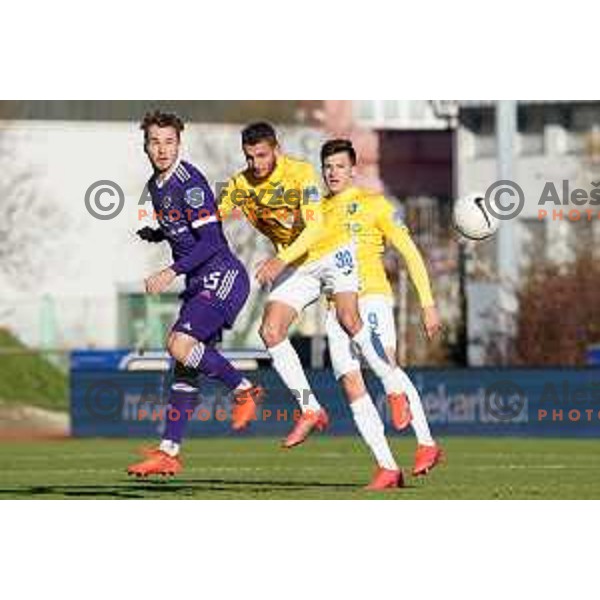 of Maribor in action during Prva Liga Telekom Slovenije 2020-2021 football match between Bravo and Maribor in Ljubljana, Slovenia on November 21, 2020