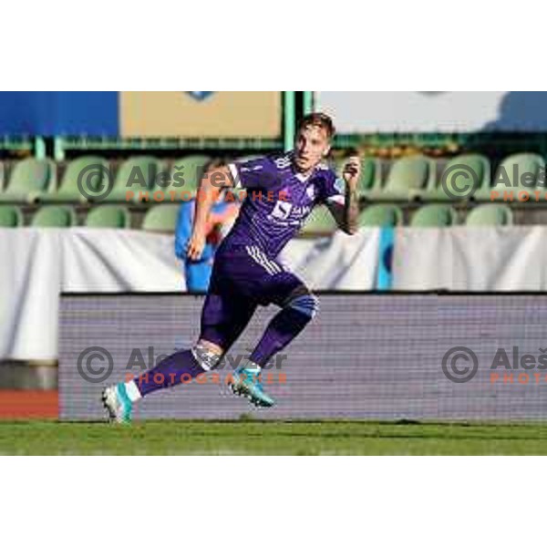 of Maribor in action during Prva Liga Telekom Slovenije 2020-2021 football match between Bravo and Maribor in Ljubljana, Slovenia on November 21, 2020