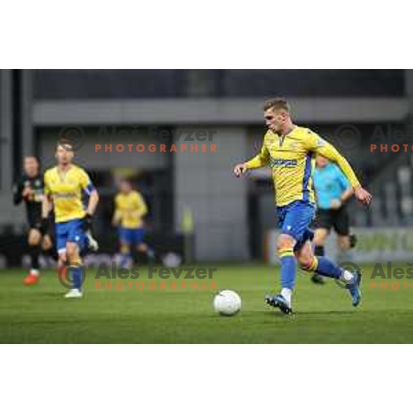 Nardin Mulahusejnovic in action during Prva Liga Telekom Slovenije 2020-2021 football match between Koper and Bravo at Bonifika, Koper on November 24, 2020