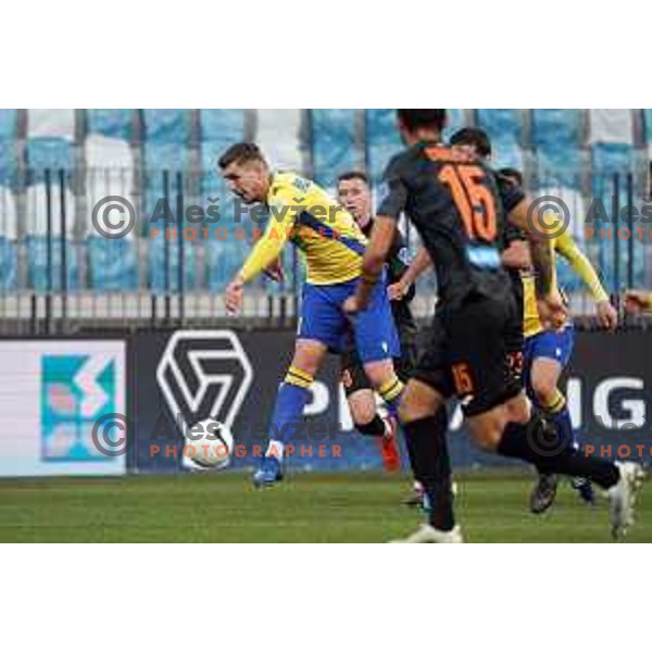 Nardin Mulahusejnovic in action during Prva Liga Telekom Slovenije 2020-2021 football match between Koper and Bravo at Bonifika, Koper on November 24, 2020