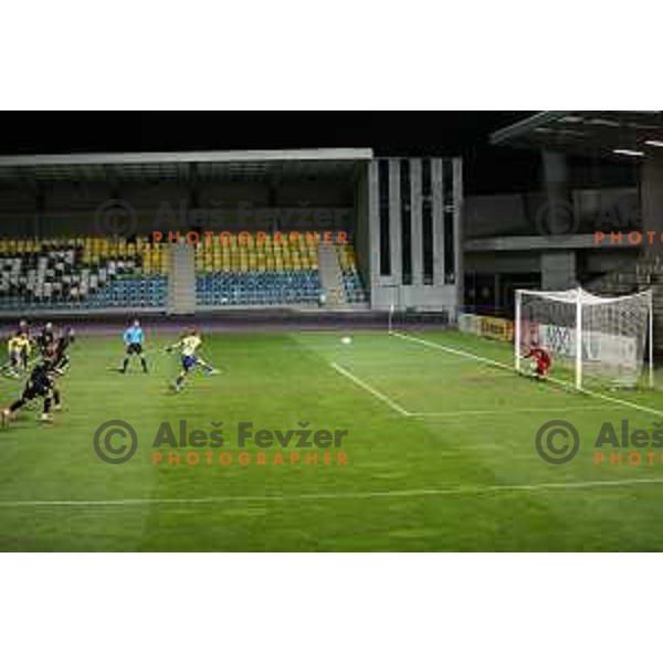 Dare Vrsic in action during Prva Liga Telekom Slovenije 2020-2021 football match between Koper and Bravo at Bonifika, Koper on November 24, 2020