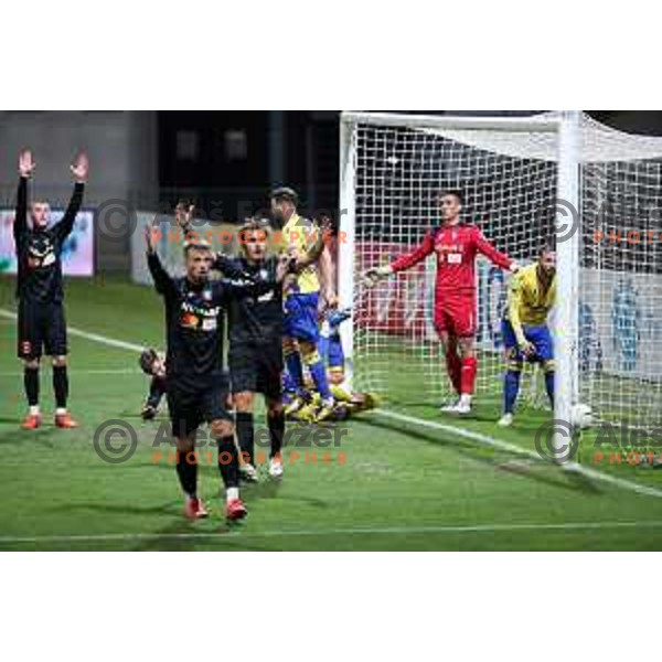 Igor Vekic in action during Prva Liga Telekom Slovenije 2020-2021 football match between Koper and Bravo at Bonifika, Koper on November 24, 2020