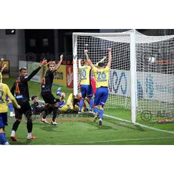 Aleksander Rajcevic in action during Prva Liga Telekom Slovenije 2020-2021 football match between Koper and Bravo at Bonifika, Koper on November 24, 2020