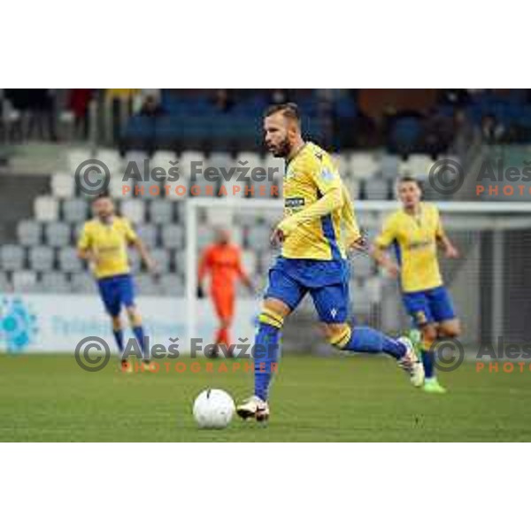 Stefan Stevanovic in action during Prva Liga Telekom Slovenije 2020-2021 football match between Koper and Bravo at Bonifika, Koper on November 24, 2020