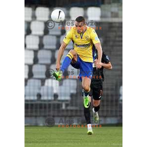 Timotej Dodlek in action during Prva Liga Telekom Slovenije 2020-2021 football match between Koper and Bravo at Bonifika, Koper on November 24, 2020