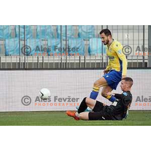 Maks Barisic in action during Prva Liga Telekom Slovenije 2020-2021 football match between Koper and Bravo at Bonifika, Koper on November 24, 2020