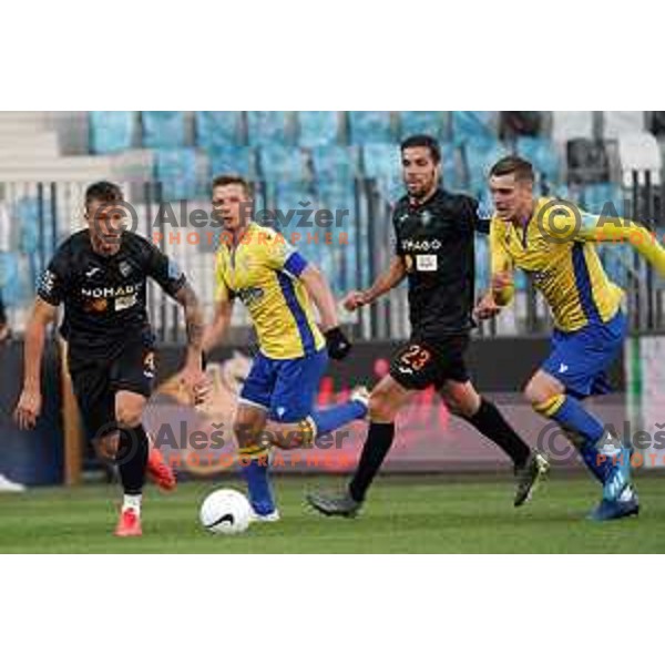 Nardin Mulahusejnovic in action during Prva Liga Telekom Slovenije 2020-2021 football match between Koper and Bravo at Bonifika, Koper on November 24, 2020