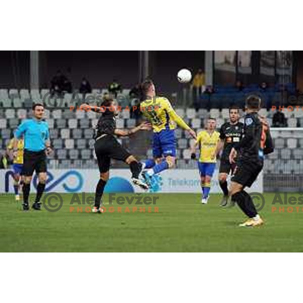 Nardin Mulahusejnovic in action during Prva Liga Telekom Slovenije 2020-2021 football match between Koper and Bravo at Bonifika, Koper on November 24, 2020