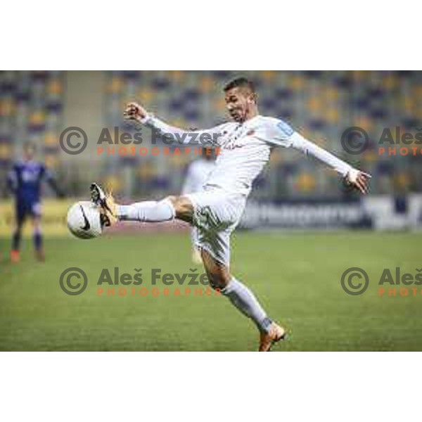 in action during Prva liga Telekom Slovenije football match between Maribor and Tabor in Ljudski vrt, Maribor, Slovenia on November 28, 2020