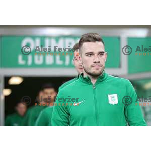 Timi Max Elsnik during Prva Liga Telekom Slovenije 2020-2021 football match between Olimpija and Maribor in SRC Stozice, Ljubljana, Slovenia on December 3, 2020