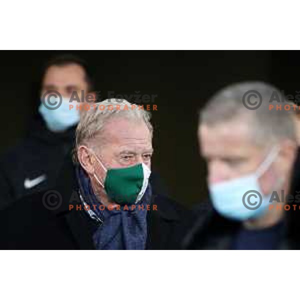 Milan Mandaric during Prva Liga Telekom Slovenije 2020-2021 football match between Olimpija and Maribor in SRC Stozice, Ljubljana, Slovenia on December 3, 2020
