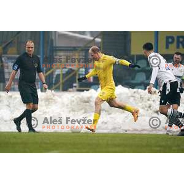 Senijad Ibricic in action during Prva Liga Telekom Slovenije 2020-2021 football match between Domzale and Koper in Domzale on December 5, 2020