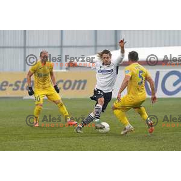 Claudio Spinelli in action during Prva Liga Telekom Slovenije 2020-2021 football match between Domzale and Koper in Domzale on December 5, 2020