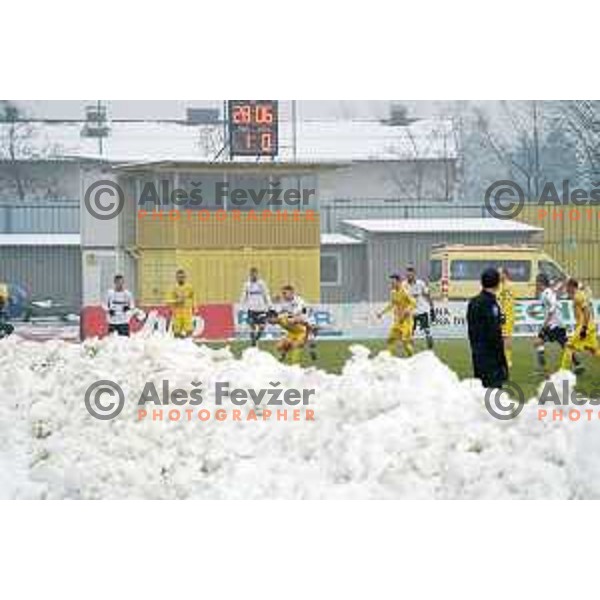 in action during Prva Liga Telekom Slovenije 2020-2021 football match between Domzale and Koper in Domzale on December 5, 2020