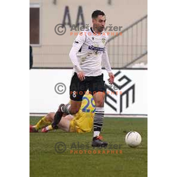 Ivan Borna Jelic Balta in action during Prva Liga Telekom Slovenije 2020-2021 football match between Domzale and Koper in Domzale on December 5, 2020