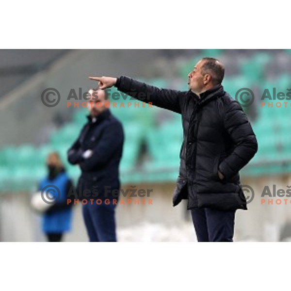 Goran Stankovic during Prva Liga Telekom Slovenië 2020-2021 football match between Olimpija and Tabor in SRC Stozice, Ljubljana, Slovenia on December 12, 2020