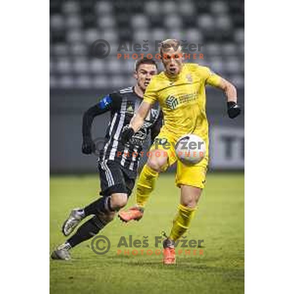 Zeni Husmani in action during Prva liga Telekom Slovenije football match between Mura and Aluminij in Fazanerija, Murska Sobota, Slovenia on December 13, 2020