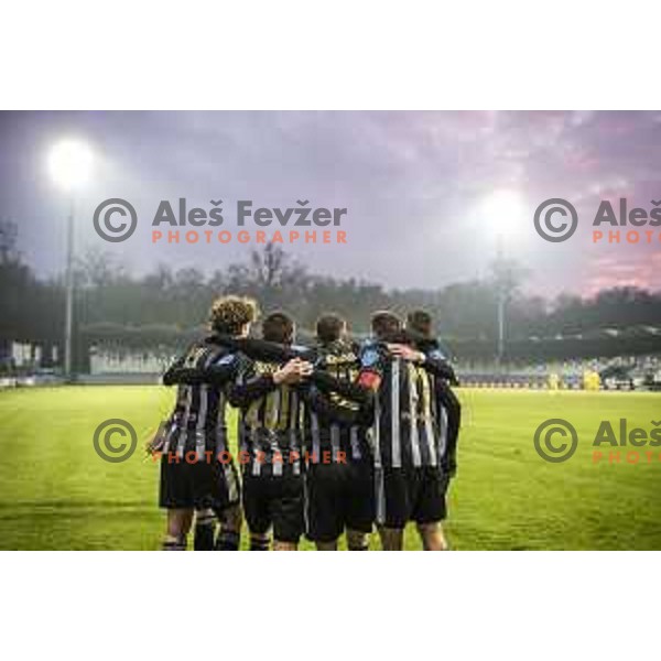 in action during Prva liga Telekom Slovenije football match between Mura and Aluminij in Fazanerija, Murska Sobota, Slovenia on December 13, 2020