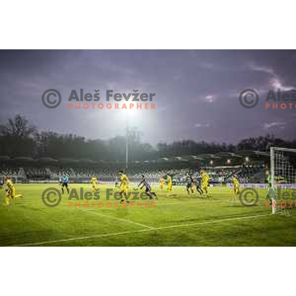 in action during Prva liga Telekom Slovenije football match between Mura and Aluminij in Fazanerija, Murska Sobota, Slovenia on December 13, 2020