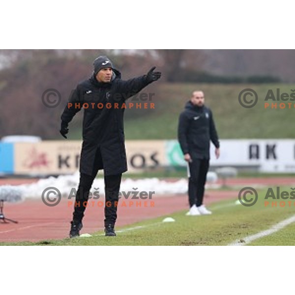 Dejan Grabic during Prva Liga Telekom Slovenije 2020-2021 football match between Bravo and Olimpija in Ljubljana, Slovenia on December 15, 2020