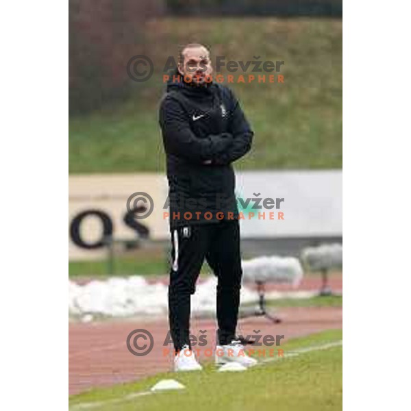Dino Skender during Prva Liga Telekom Slovenije 2020-2021 football match between Bravo and Olimpija in Ljubljana, Slovenia on December 15, 2020