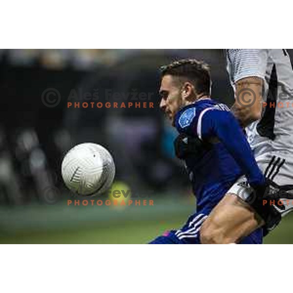 Aljosa Matko in action during Prva liga Telekom Slovenije football match between Maribor and Mura in Ljudski vrt, Maribor, Slovenia on December 17, 2020