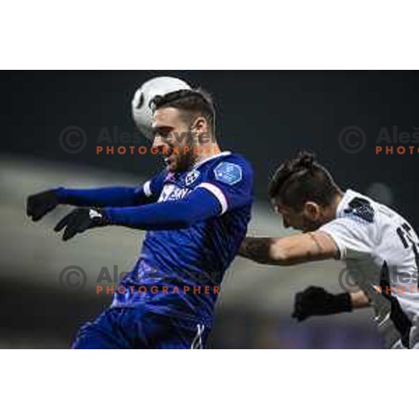 Aljosa Matko in action during Prva liga Telekom Slovenije football match between Maribor and Mura in Ljudski vrt, Maribor, Slovenia on December 17, 2020