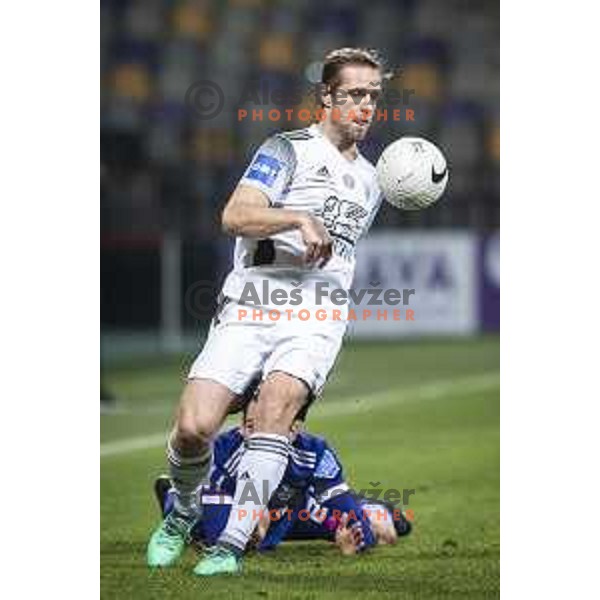 Jure Travner in action during Prva liga Telekom Slovenije football match between Maribor and Mura in Ljudski vrt, Maribor, Slovenia on December 17, 2020