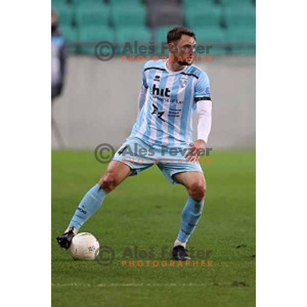  in action during Prva Liga Telekom Slovenije 2020-2021 football match between Olimpija and Gorica in SRC Stozice, Ljubljana, Slovenia on December 19, 2020
