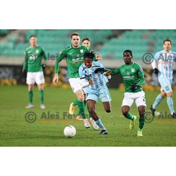  in action during Prva Liga Telekom Slovenije 2020-2021 football match between Olimpija and Gorica in SRC Stozice, Ljubljana, Slovenia on December 19, 2020