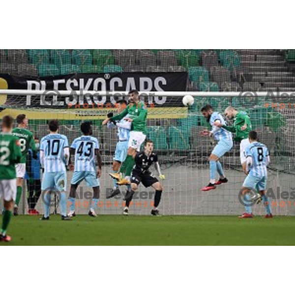  in action during Prva Liga Telekom Slovenije 2020-2021 football match between Olimpija and Gorica in SRC Stozice, Ljubljana, Slovenia on December 19, 2020